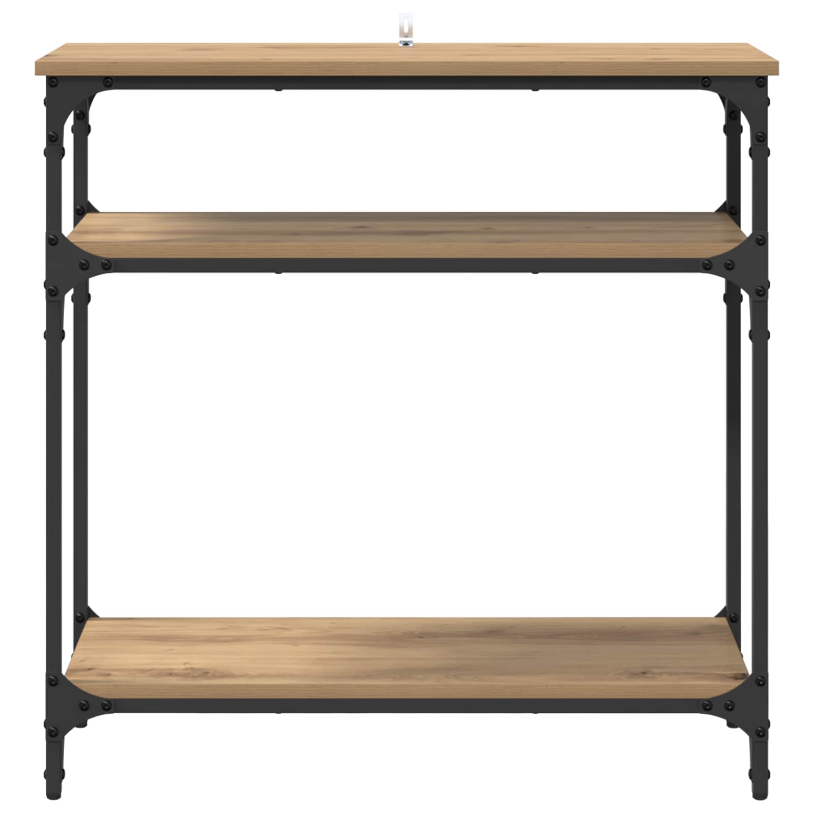 Tavolo consolle Rovere artigianale 75 x 29 x 75 cm | homemem39