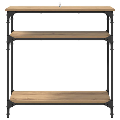Tavolo consolle Rovere artigianale 75 x 29 x 75 cm | homemem39