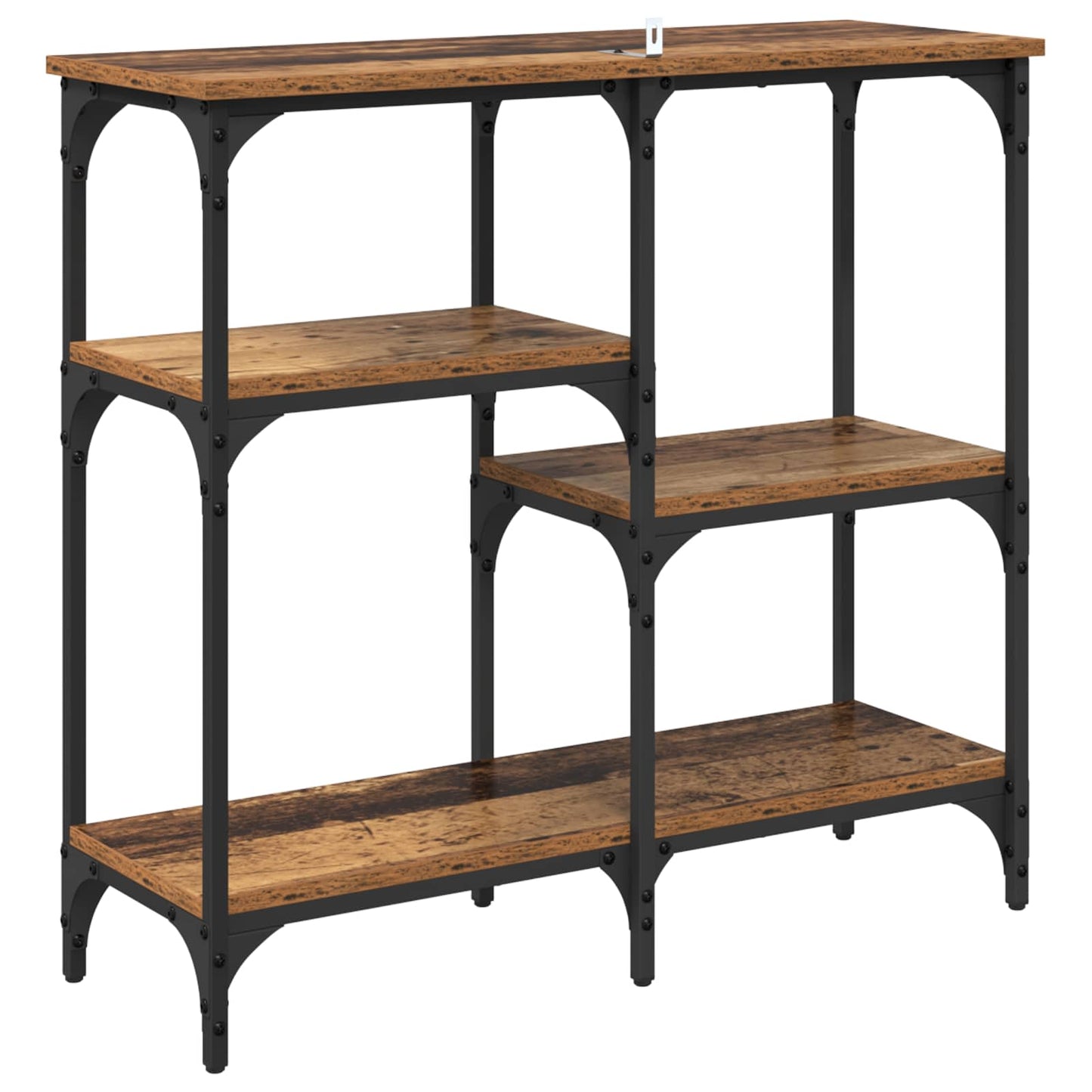 Tavolo consolle Legno vecchio 80 x 29 x 75 cm Legno multistrato | homemem39