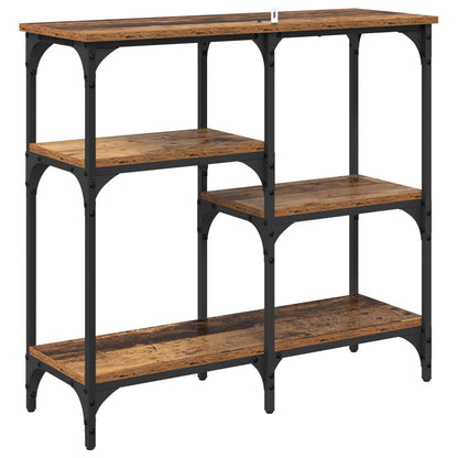 Tavolo consolle Legno vecchio 80 x 29 x 75 cm Legno multistrato | homemem39