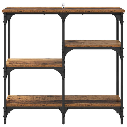 Tavolo consolle Legno vecchio 80 x 29 x 75 cm Legno multistrato