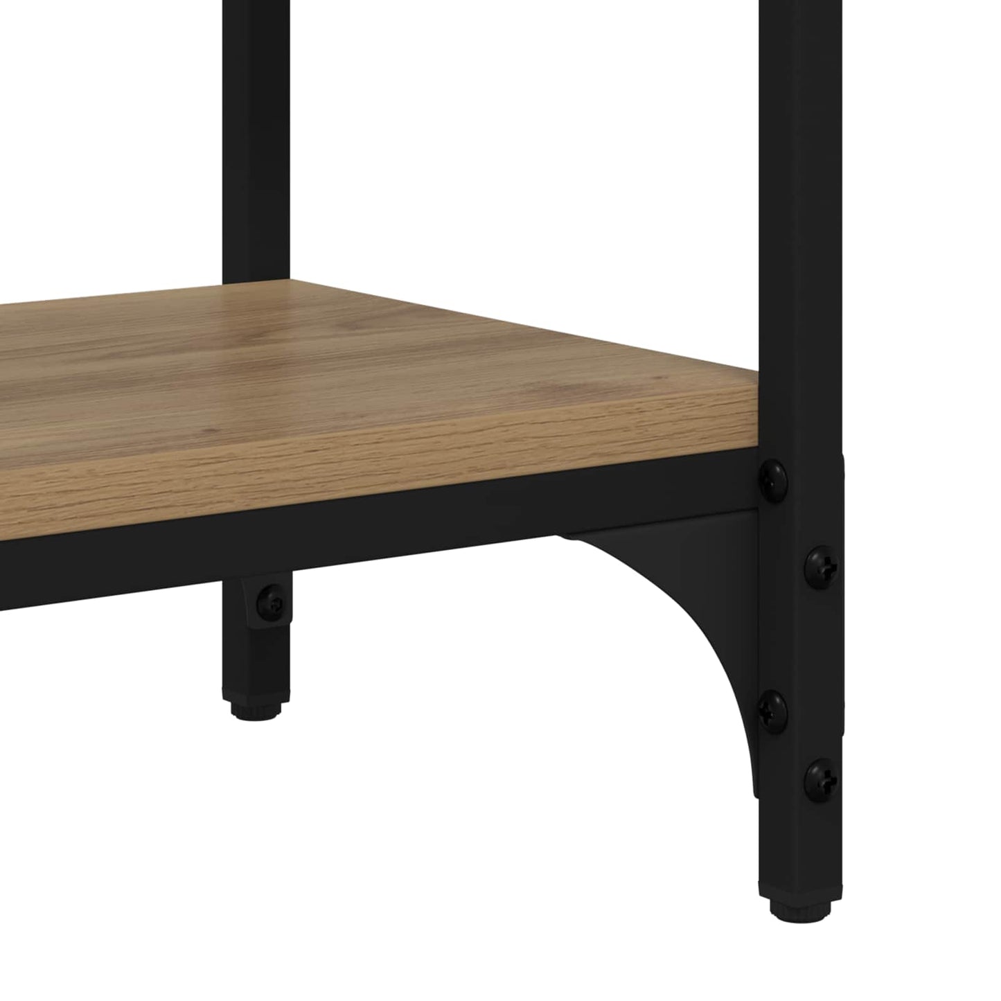 Tavolo consolle Rovere artigianale 80 x 29 x 75 cm