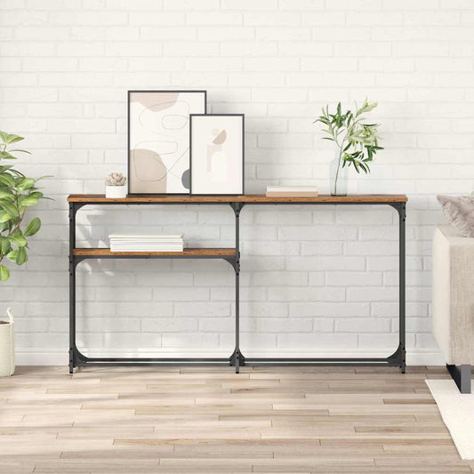 TavoloConsolle Legno vecchio 145x22.5x75cm Legno multistrato