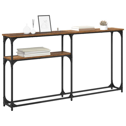 TavoloConsolle Legno vecchio 145x22.5x75cm Legno multistrato