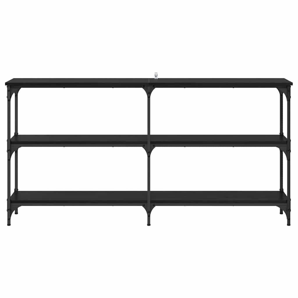 Tavolo consolle Rovere Nero 150 x 29 x 75 cm | homemem39