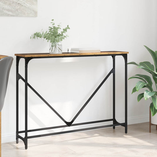 Tavolo consolle Legno vecchio 102 x 23 x 75 cm | homemem39