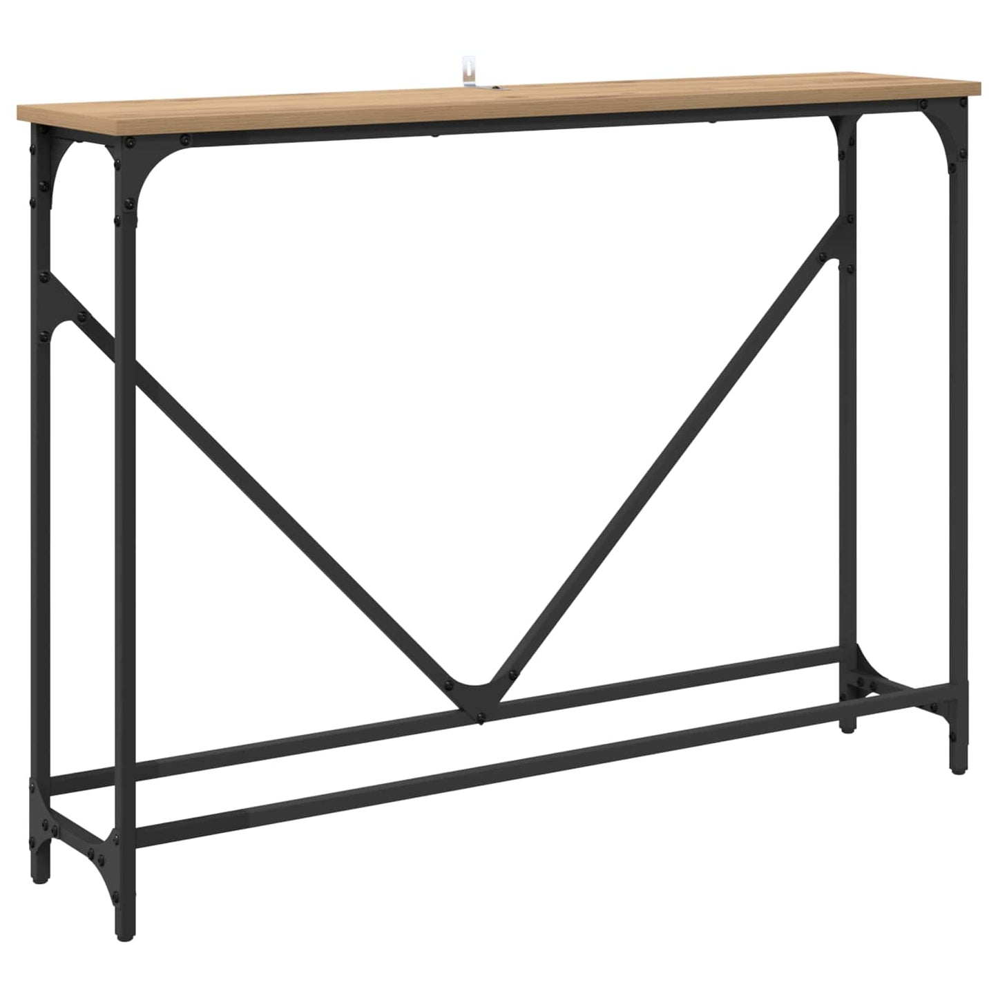 Tavolo consolle Rovere artigianale 102 x 23 x 75 cm | homemem39