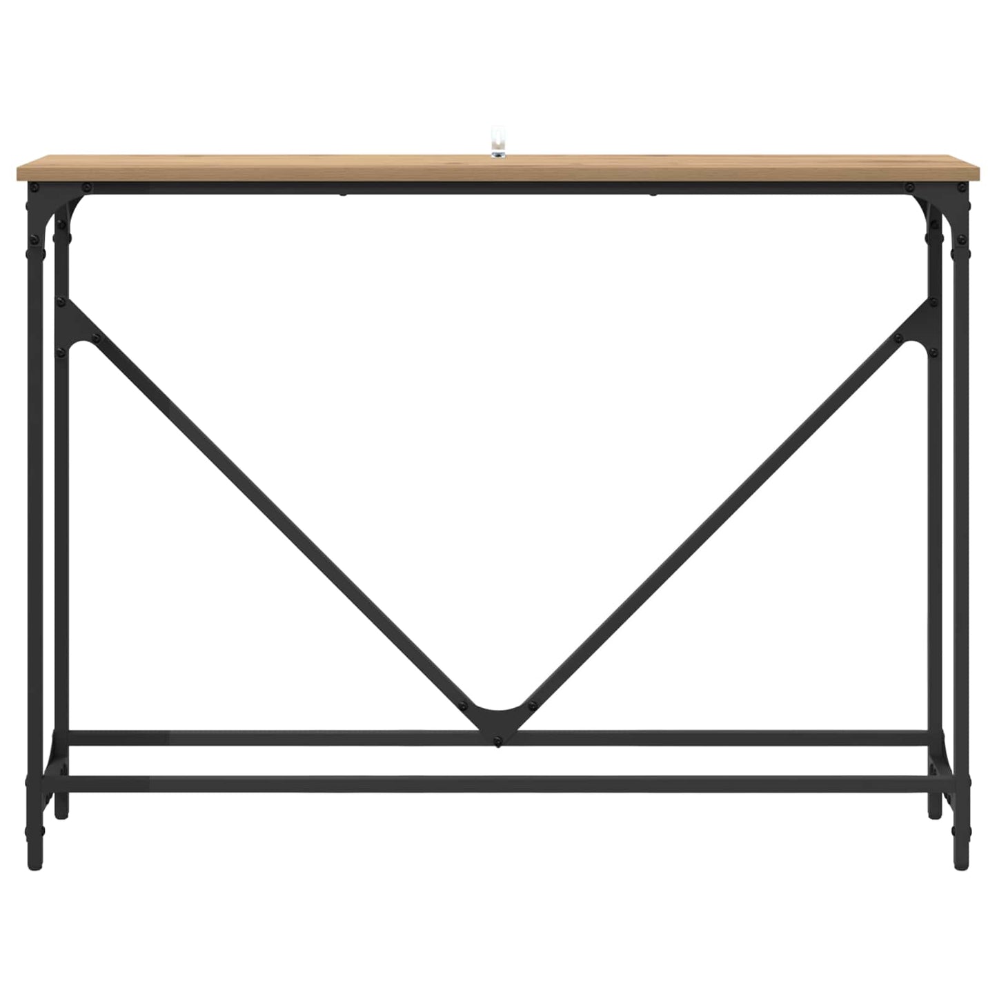 Tavolo consolle Rovere artigianale 102 x 23 x 75 cm | homemem39