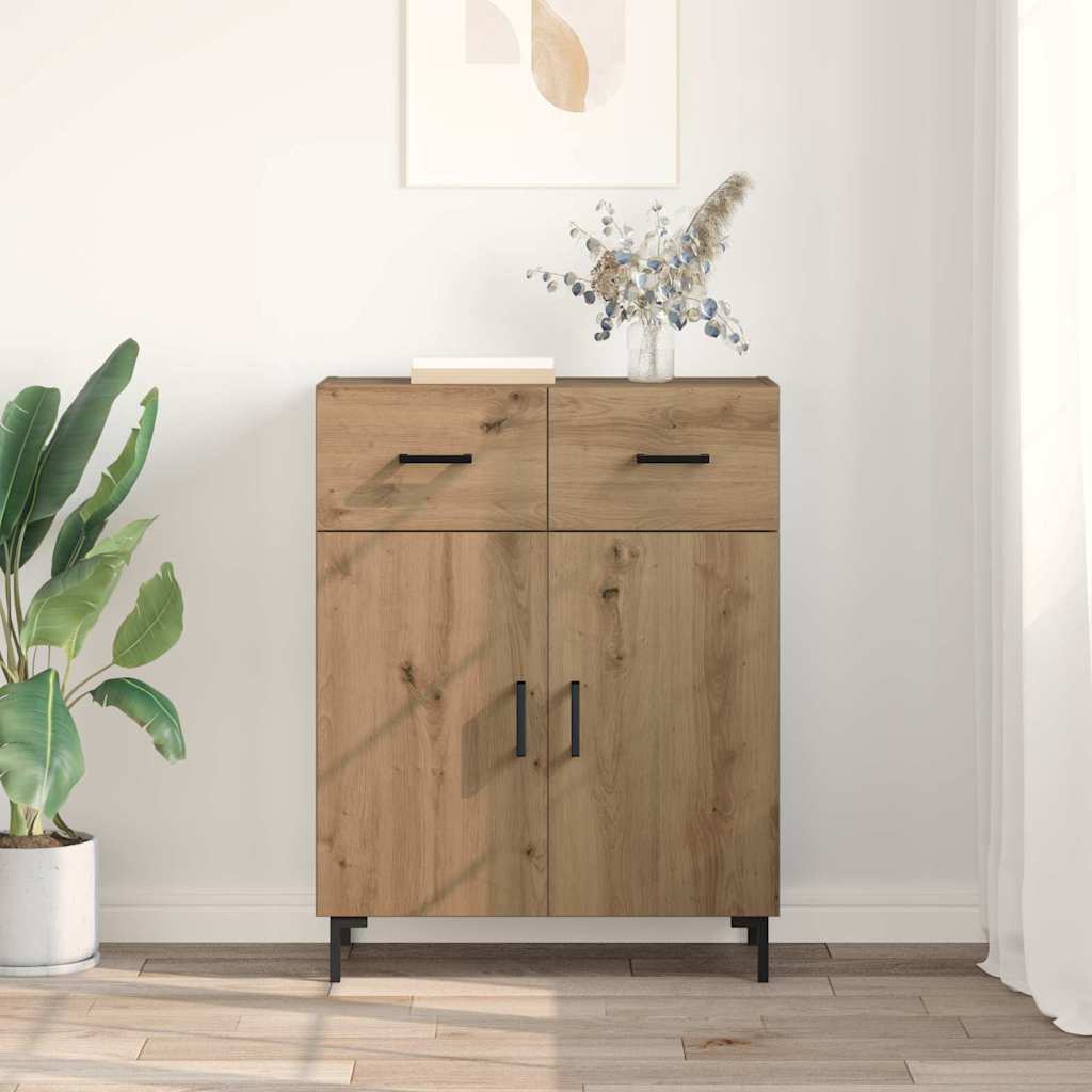 Credenza Rovere artigianale 69,5 x 34 x 90 cm Legno multistrato