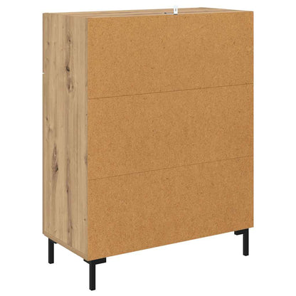 Credenza Rovere artigianale 69,5 x 34 x 90 cm Legno multistrato