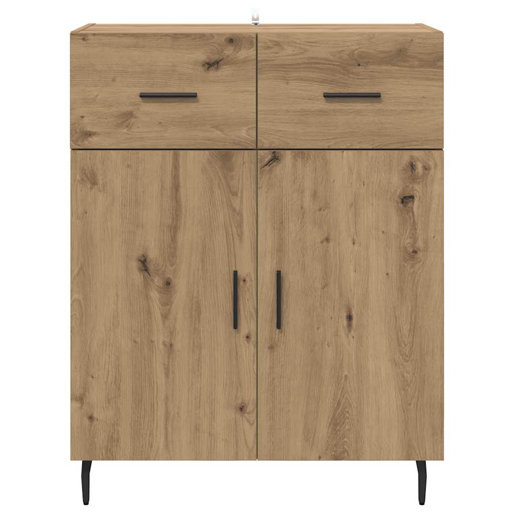 Credenza Rovere artigianale 69,5 x 34 x 90 cm Legno multistrato