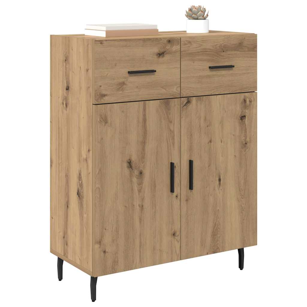 Credenza Rovere artigianale 69,5 x 34 x 90 cm Legno multistrato