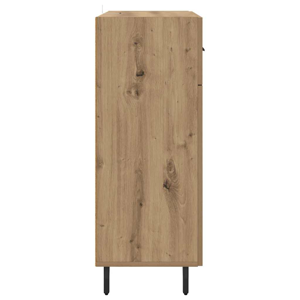 Credenza Rovere artigianale 69,5 x 34 x 90 cm Legno multistrato