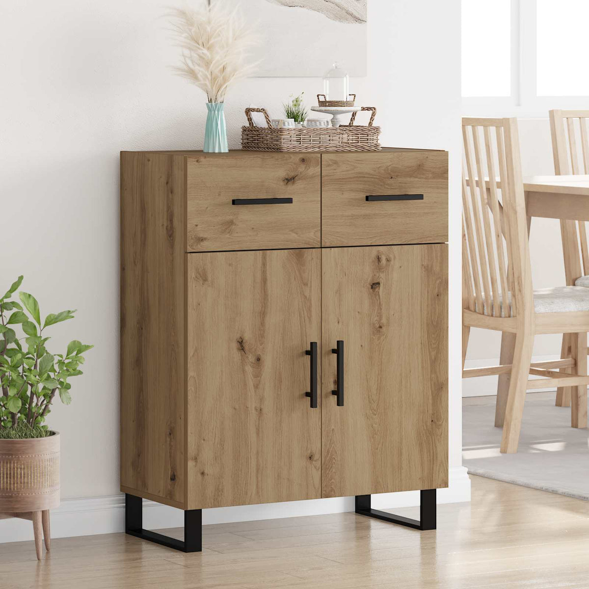 Credenza Rovere artigianale 69,5 x 34 x 90 cm