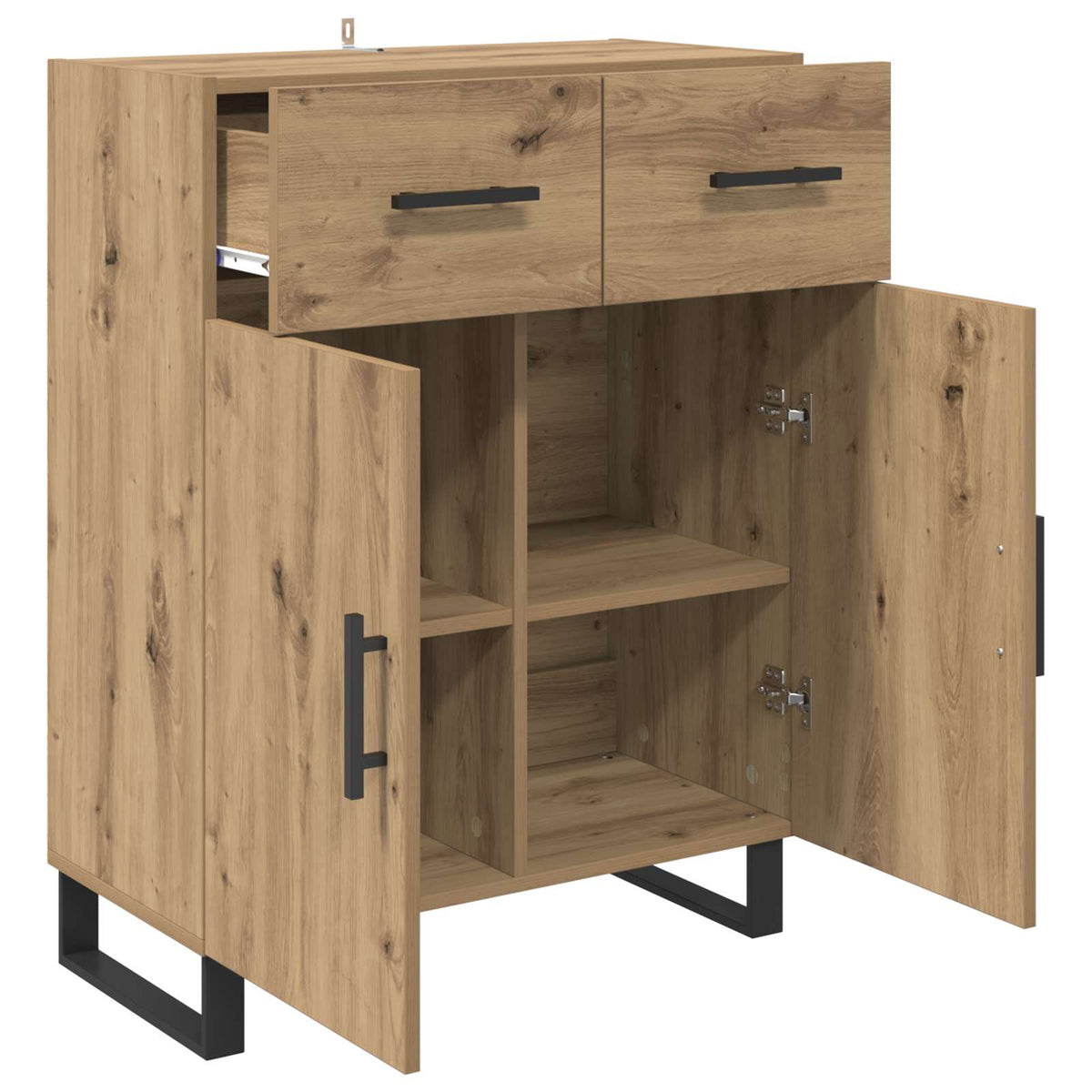 Credenza Rovere artigianale 69,5 x 34 x 90 cm | homemem39