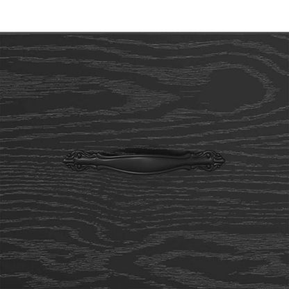 Mobile TV Rovere nero 150 x 36 x 30 cm Legno multistrato