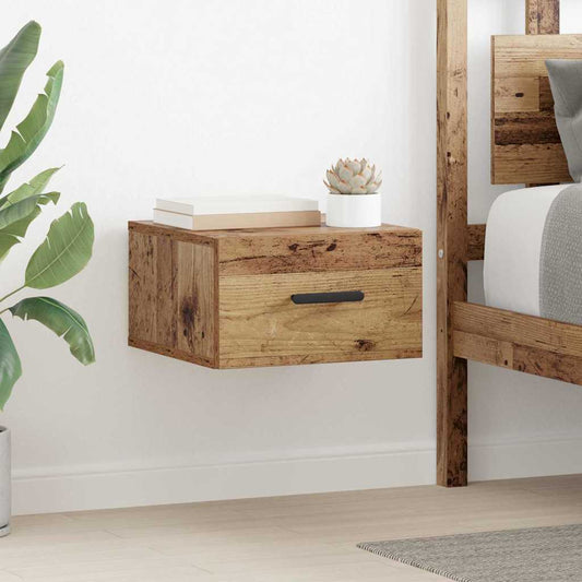 Armadio da Notte 2 pcs Legno vecchio 35 x 35 x 20 cm | homemem39