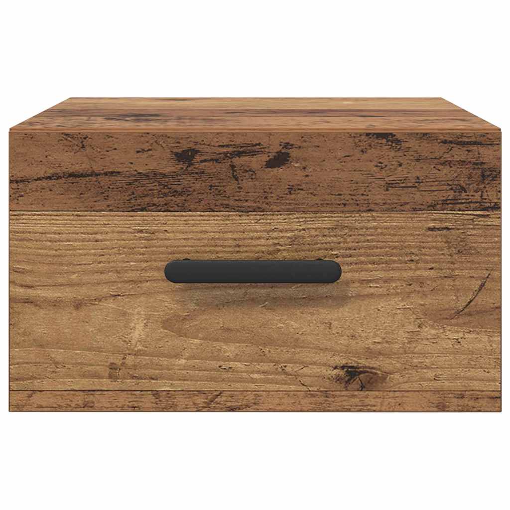Armadio da Notte 2 pcs Legno vecchio 35 x 35 x 20 cm | homemem39