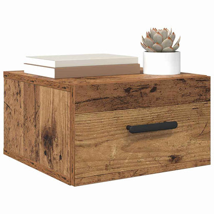 Armadio da Notte 2 pcs Legno vecchio 35 x 35 x 20 cm | homemem39