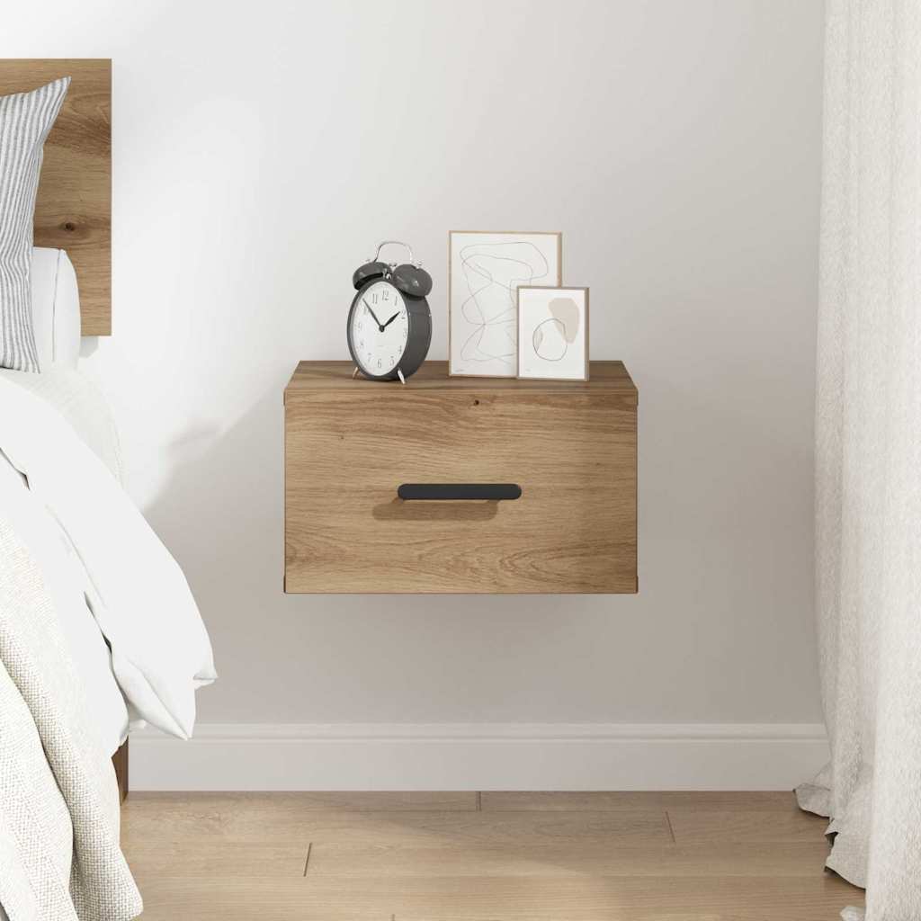 Armadio da Notte Rovere artigianale 35 x 35 x 20 cm | homemem39