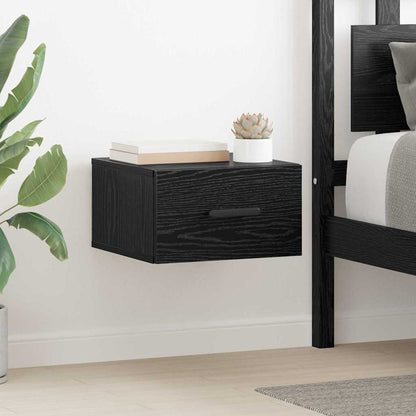 Armadio da Notte 2 pcs Rovere Nero 35 x 35 x 20 cm | homemem39