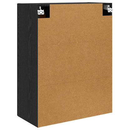 Pensile Rovere Nero 69,5 x 34 x 90 cm Legno multistrato