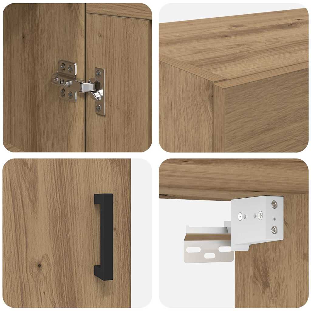 Pensile Rovere artigianale 69,5 x 34 x 90 cm Legno multistrato