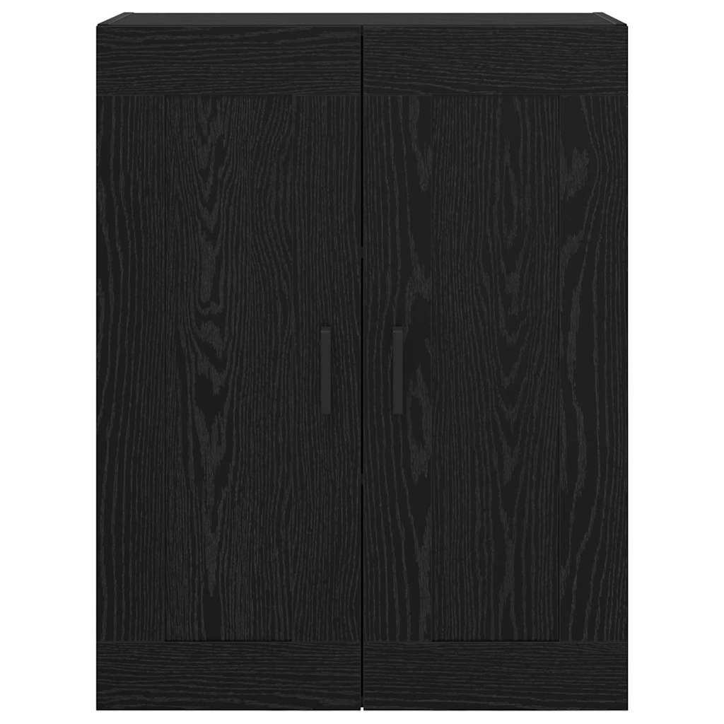 Pensile Rovere Nero 69,5 x 34 x 90 cm Legno multistrato