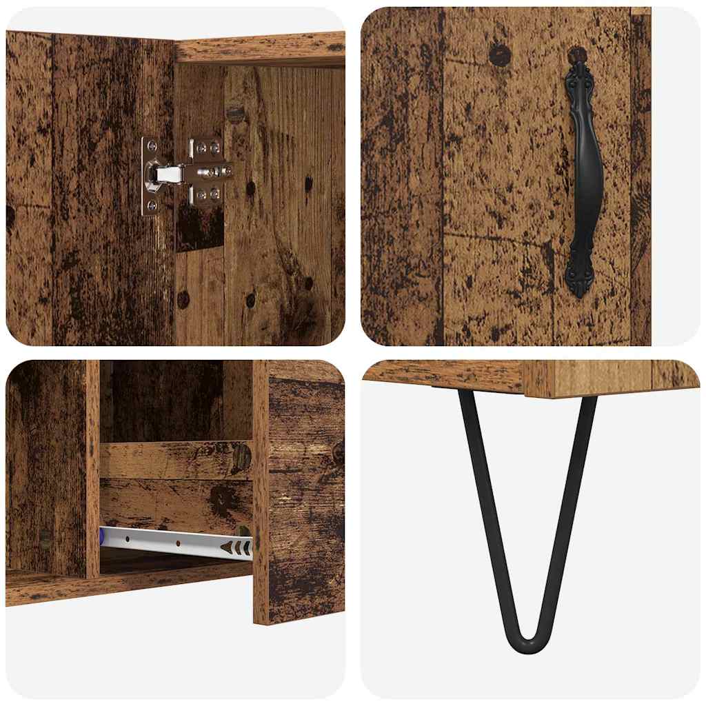 Credenza Legno vecchio 100 x 36 x 60 cm Legno multistrato