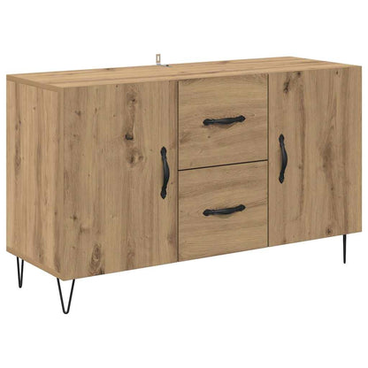 Credenza Rovere artigianale 100 x 36 x 60 cm Legno multistrato