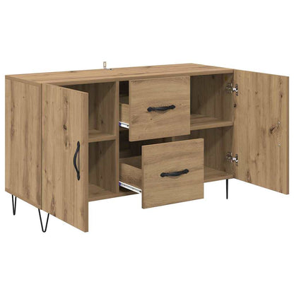 Credenza Rovere artigianale 100 x 36 x 60 cm Legno multistrato