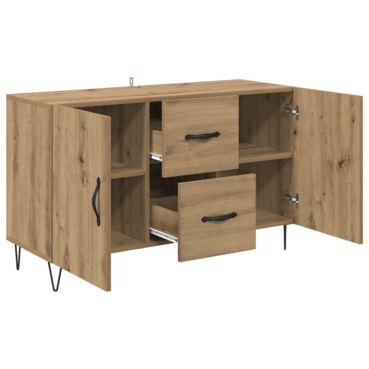 Credenza Rovere artigianale 100 x 36 x 60 cm | homemem39