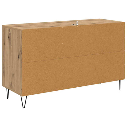 Credenza Rovere artigianale 100 x 36 x 60 cm Legno multistrato