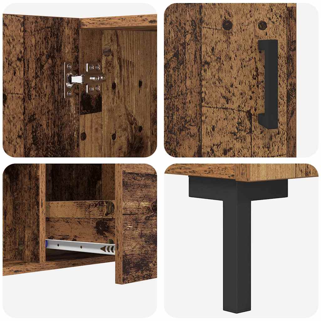 Credenza Legno vecchio 100 x 36 x 60 cm Legno multistrato