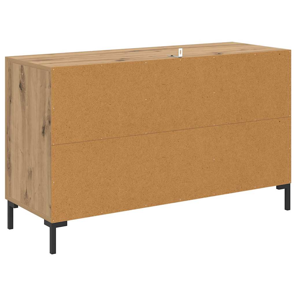 Credenza Rovere artigianale 100 x 36 x 60 cm Legno multistrato