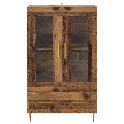 Credenza con cassetto Legno vecchio 69,5 x 31 x 115 cm