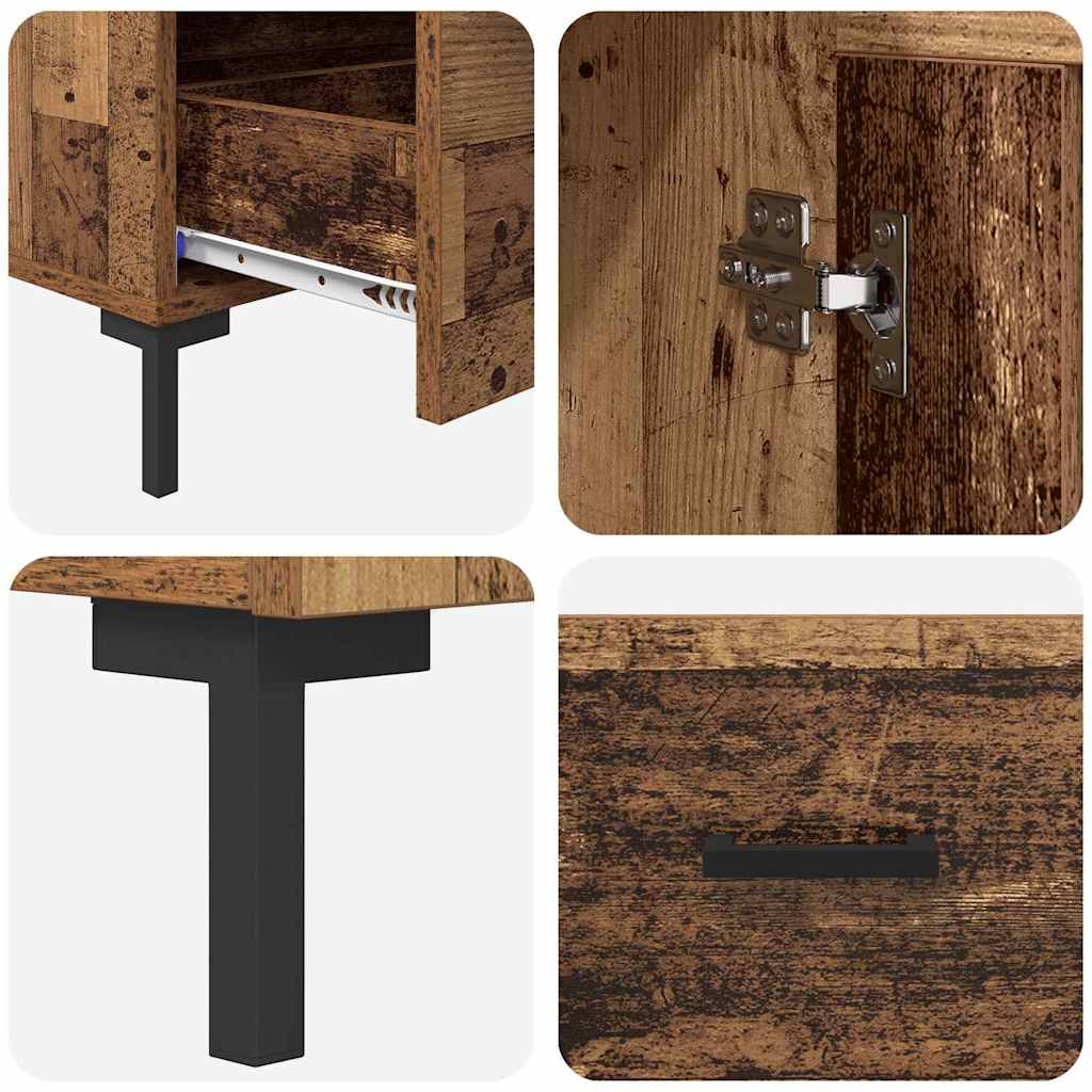 Credenza Legno vecchio 69,5 x 31 x 115 cm Legno multistrato