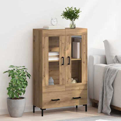 Credenza con cassetto Rovere artigianale 69,5 x 31 x 115 cm