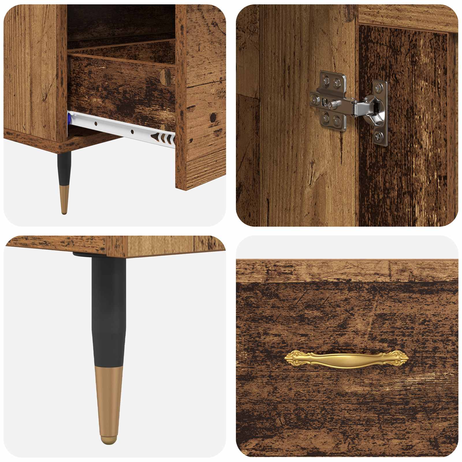 Credenza Legno vecchio 69,5 x 31 x 115 cm Legno multistrato | homemem39