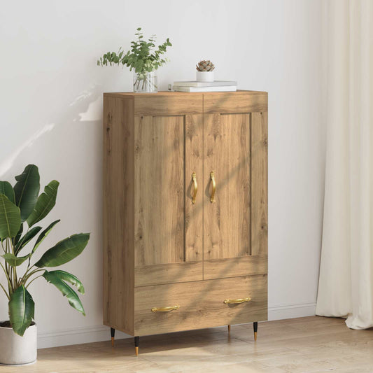 Credenza con cassetto Rovere artigianale 69,5 x 31 x 115 cm | homemem39