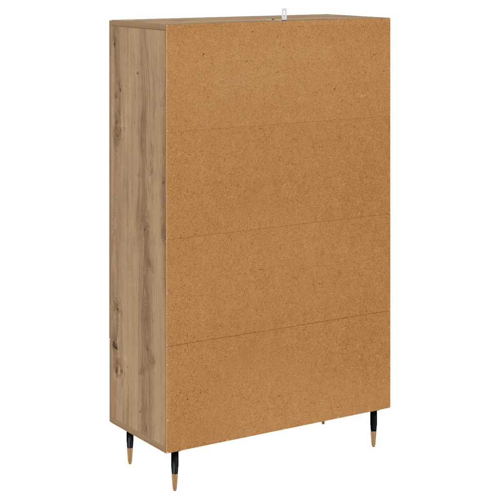 Credenza con cassetto Rovere artigianale 69,5 x 31 x 115 cm