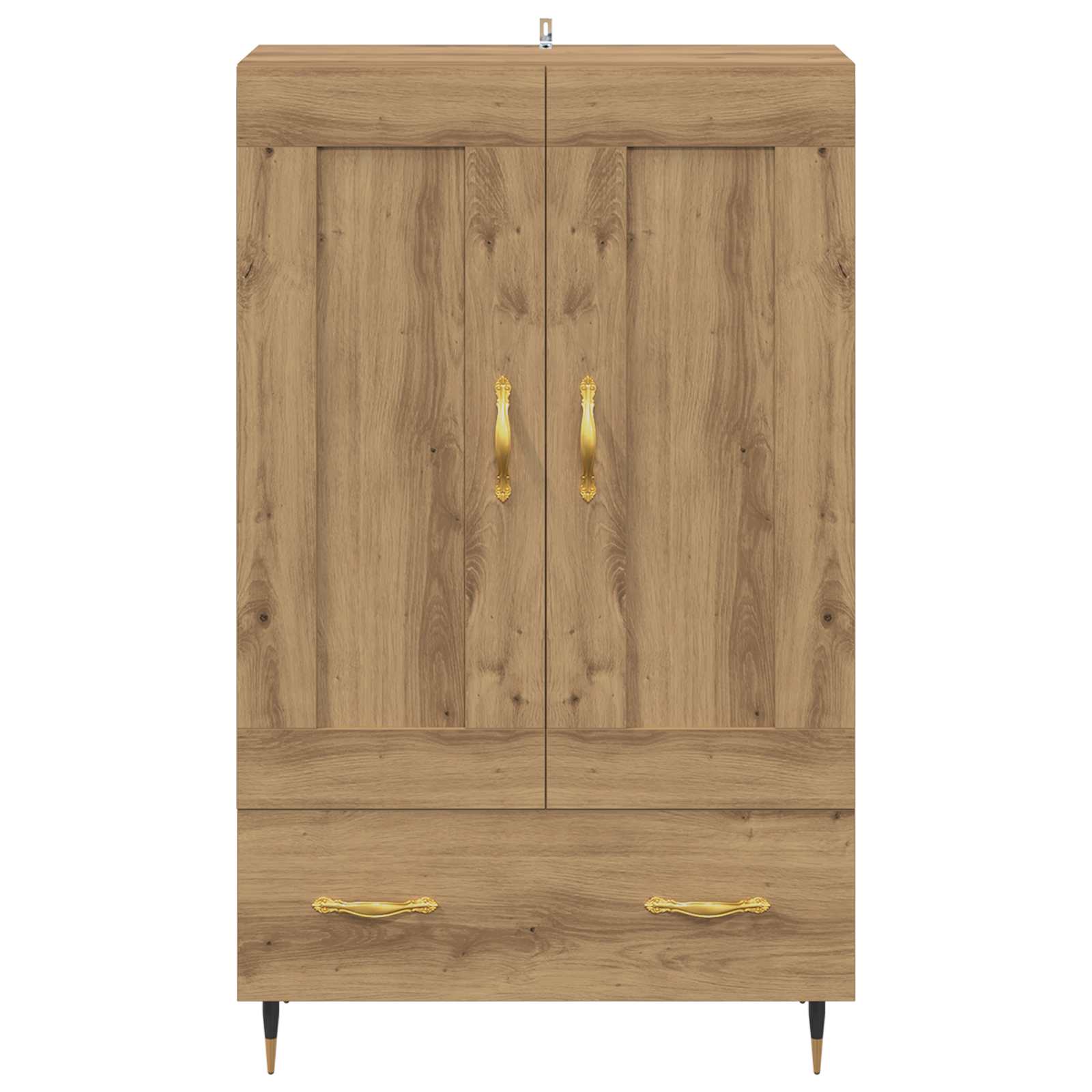 Credenza con cassetto Rovere artigianale 69,5 x 31 x 115 cm | homemem39