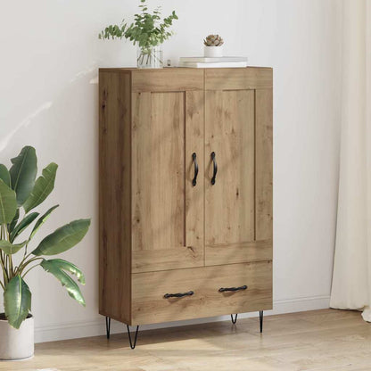 Credenza con cassetto Rovere artigianale 69,5 x 31 x 115 cm