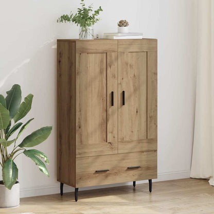 Credenza con cassetto Rovere artigianale 69,5 x 31 x 115 cm
