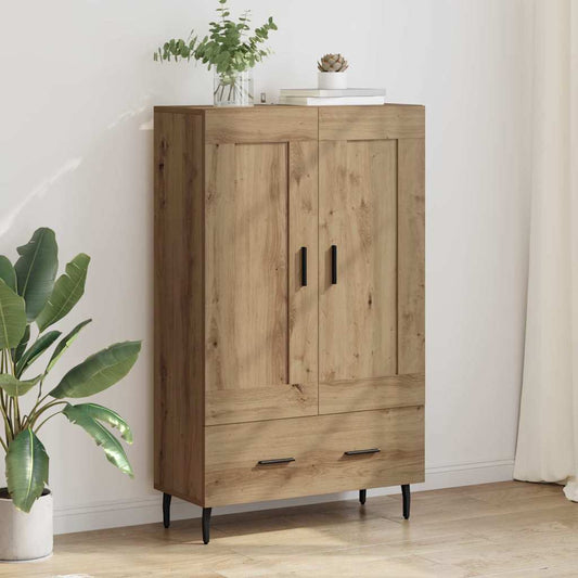 Credenza con cassetto Rovere artigianale 69,5 x 31 x 115 cm