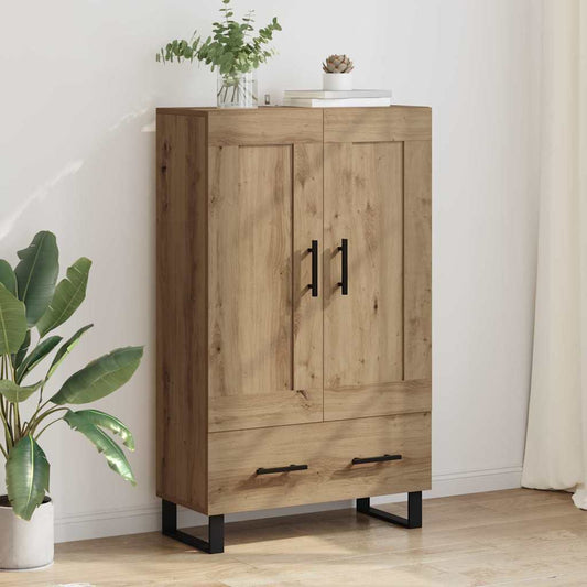 Credenza con cassetto Rovere artigianale 69,5 x 31 x 115 cm