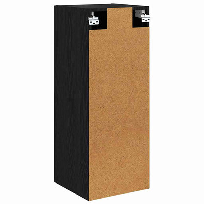 Pensile Rovere Nero 34,5 x 34 x 90 cm Legno multistrato