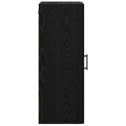 Pensile Rovere Nero 34,5 x 34 x 90 cm Legno multistrato