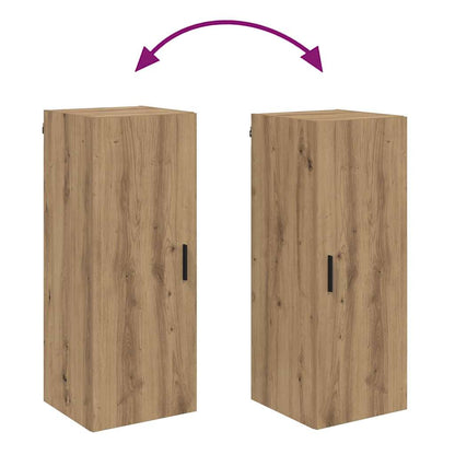 Pensile Rovere artigianale 34,5 x 34 x 90 cm Legno multistrato | homemem39