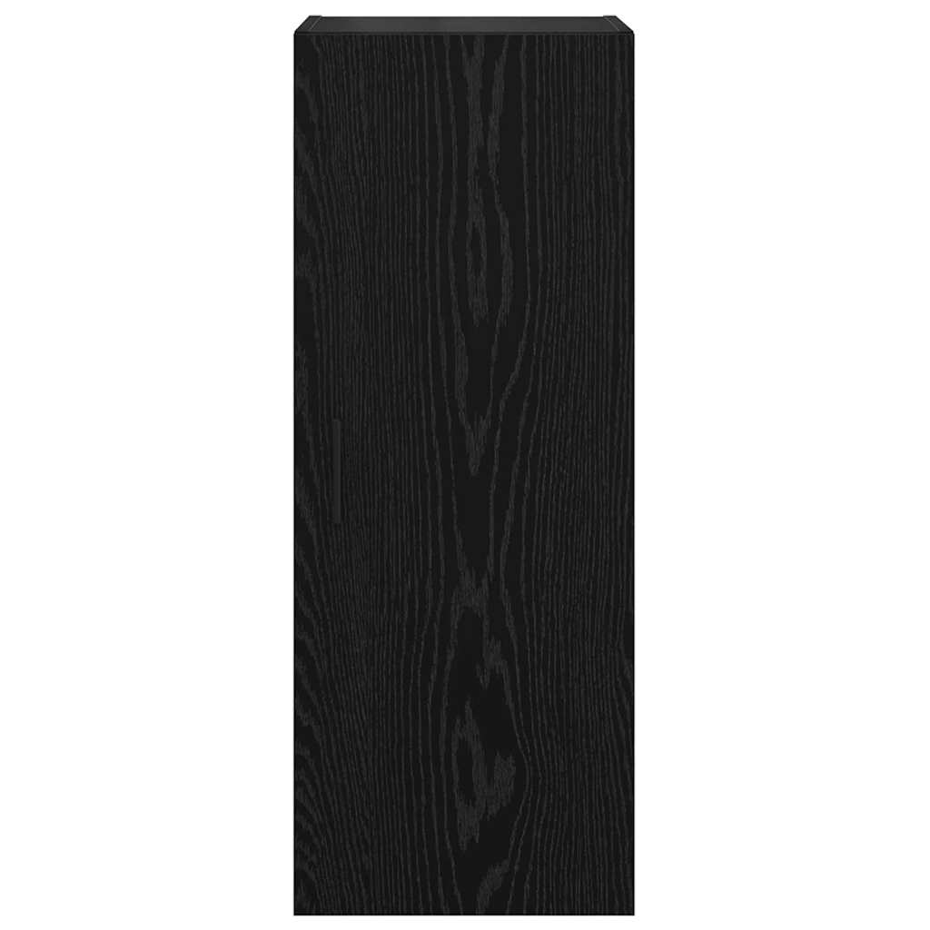 Pensile Rovere Nero 34,5 x 34 x 90 cm Legno multistrato